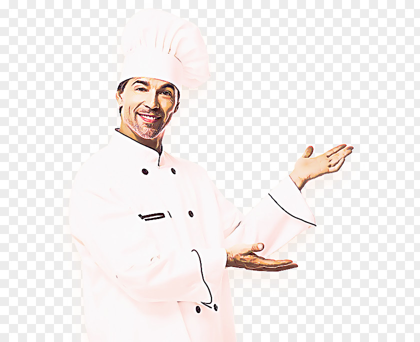 Uniform Gesture Cook Chef's Chef Chief PNG