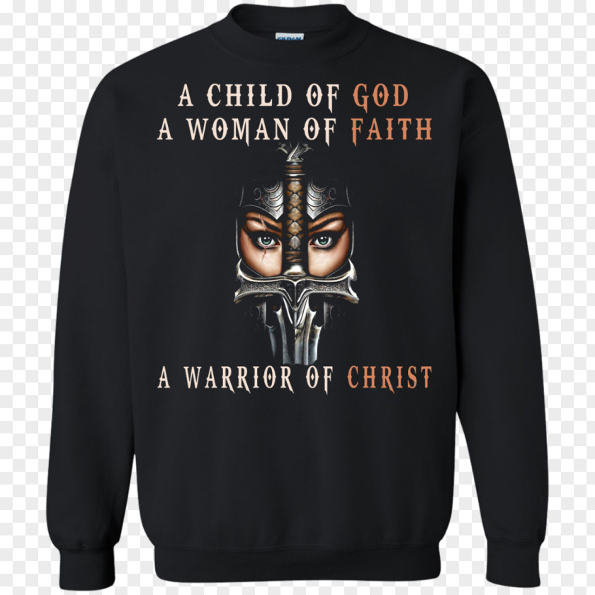 Woman Warrior T-shirt Hoodie Sweater Sleeve PNG
