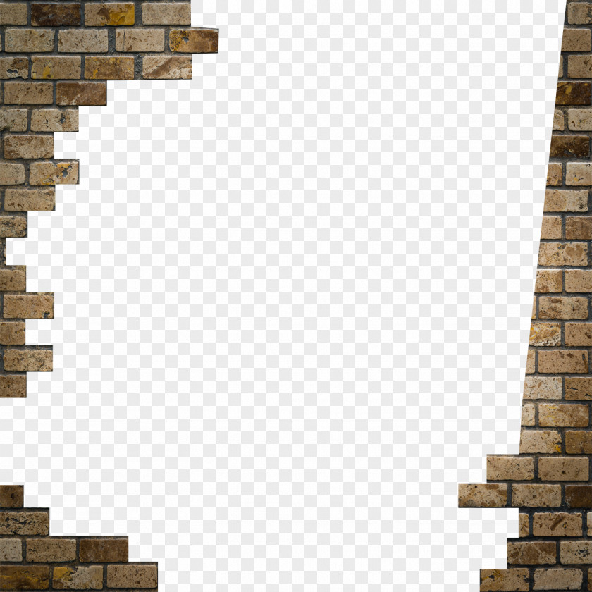 Brick Wall Partition PNG