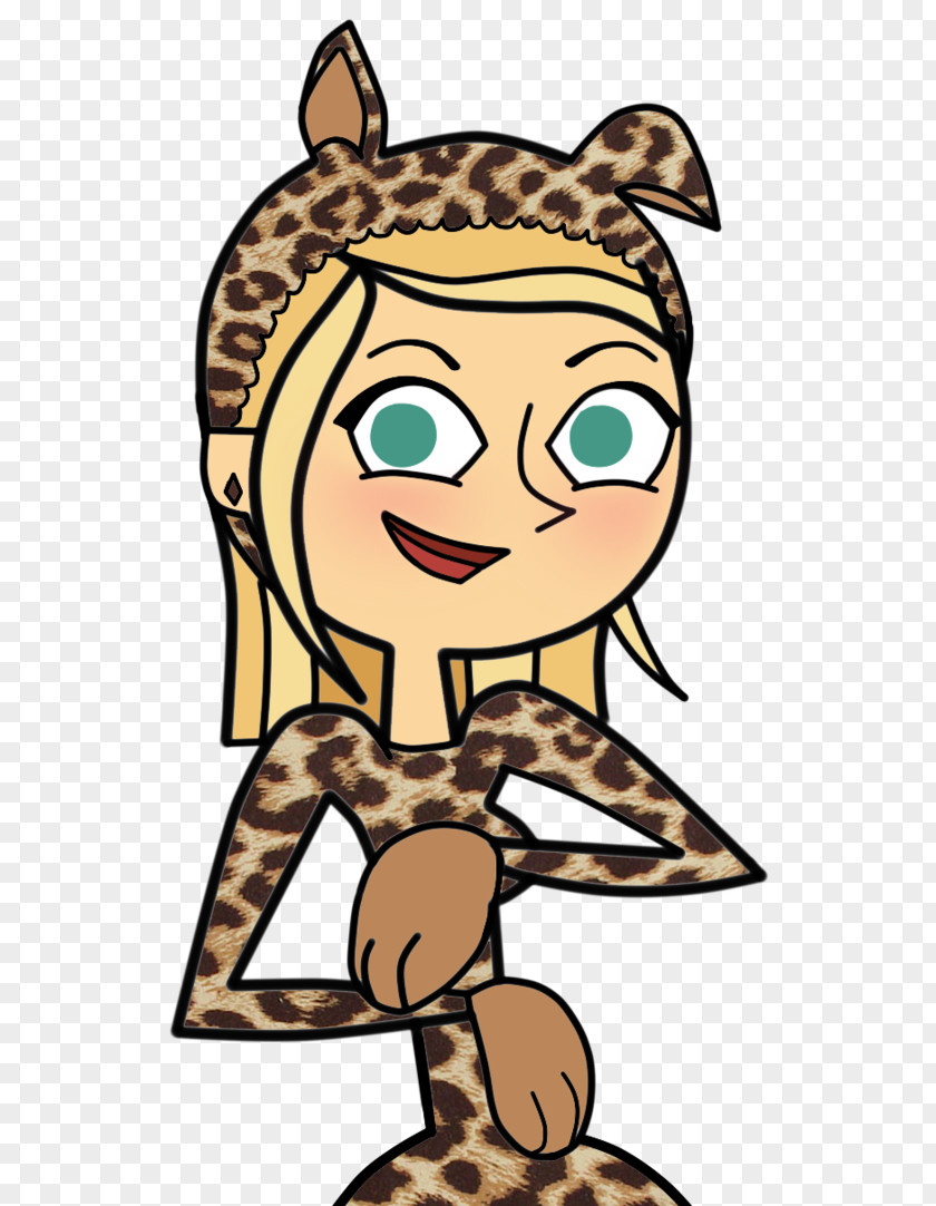 Cute Smiling Leopard Gecko Lizard Izzy Total Drama Island Television Show Art Character PNG