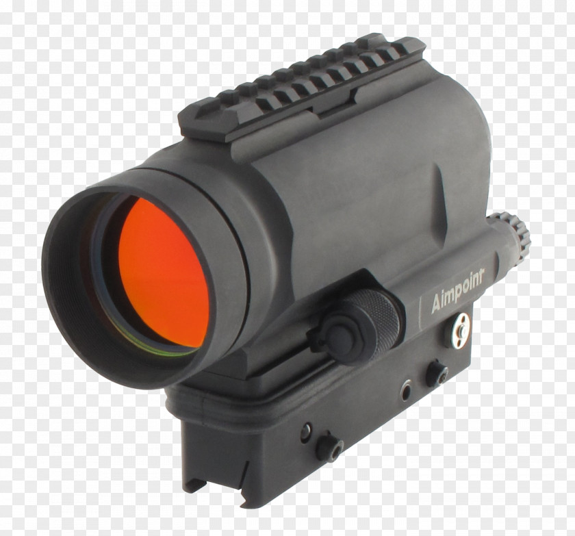 Sights Aimpoint AB Reflector Sight Red Dot Weapon PNG