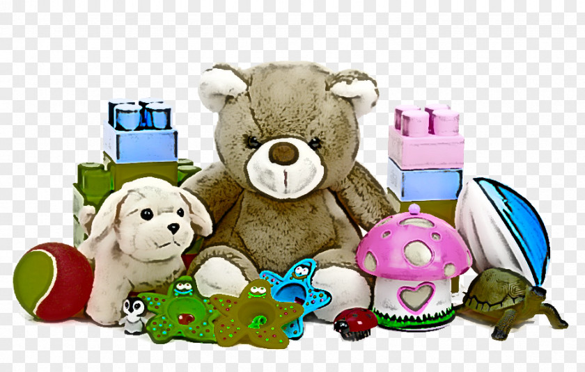 Teddy Bear Animal Figure Baby Toys PNG