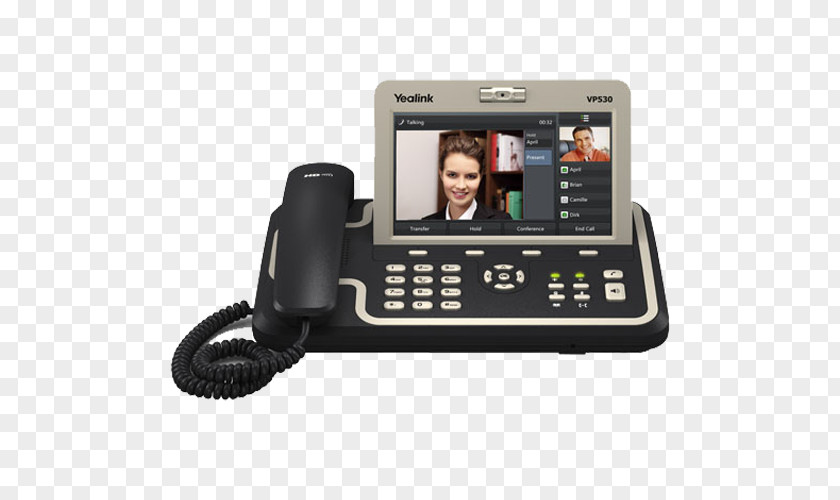 VoIP Phone Yealink VP-530 IP Video Business Telephone System Session Initiation Protocol PNG