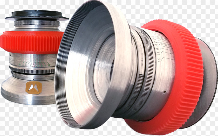 Amazing Orange Color Lens Flare Camera Plastic PNG