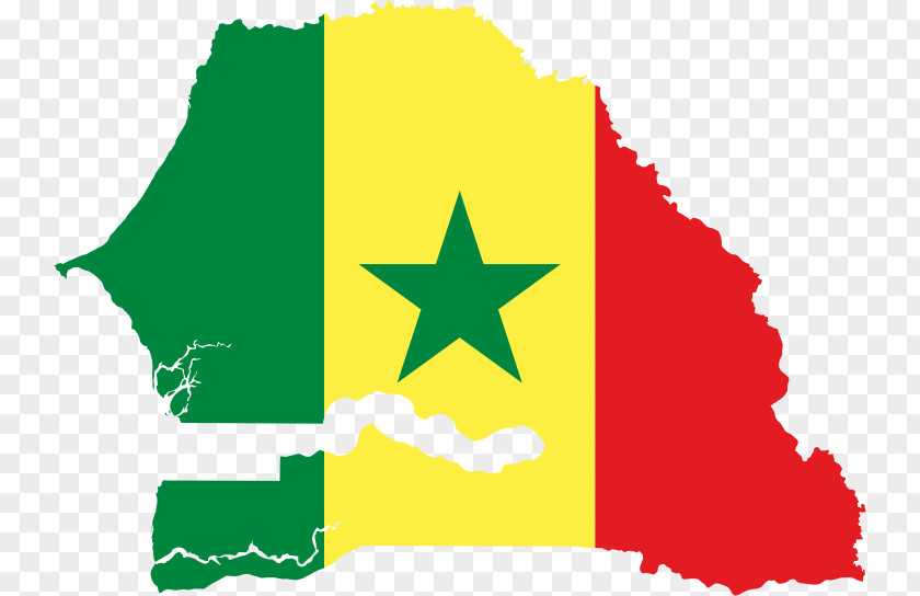 Countries Vector Flag Of Senegal Map PNG