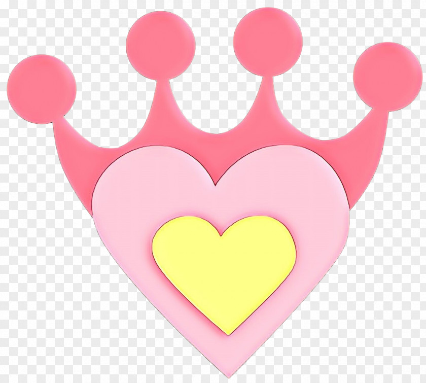 Magenta Love Pink Heart PNG