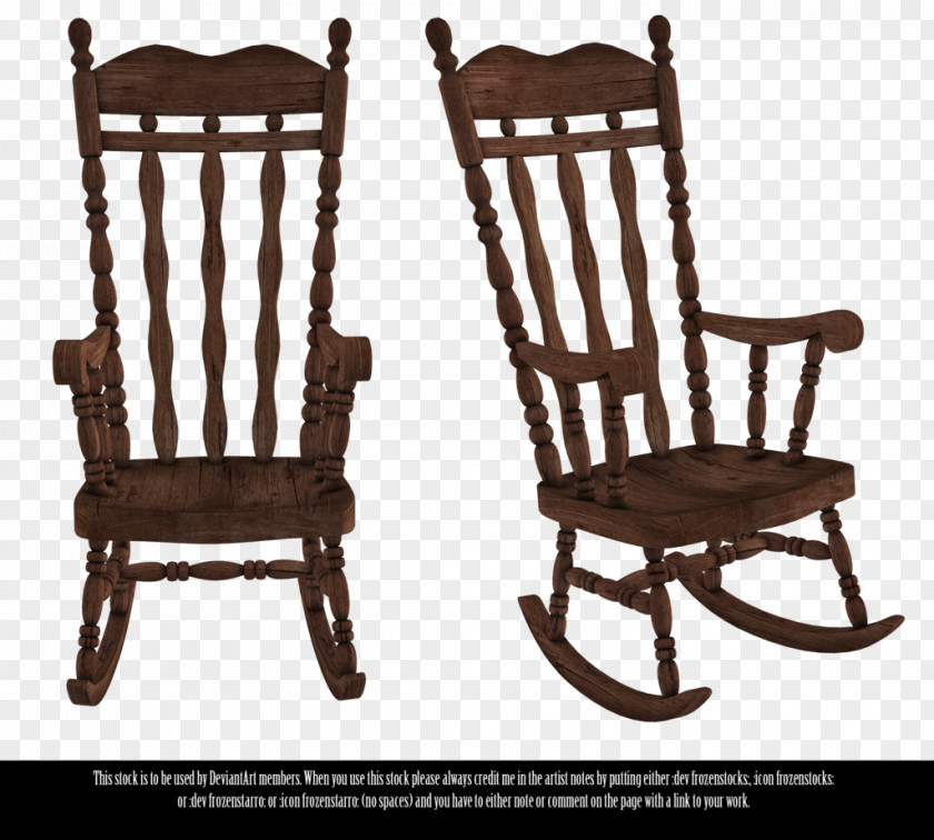 Rocking Chairs Table Furniture PNG