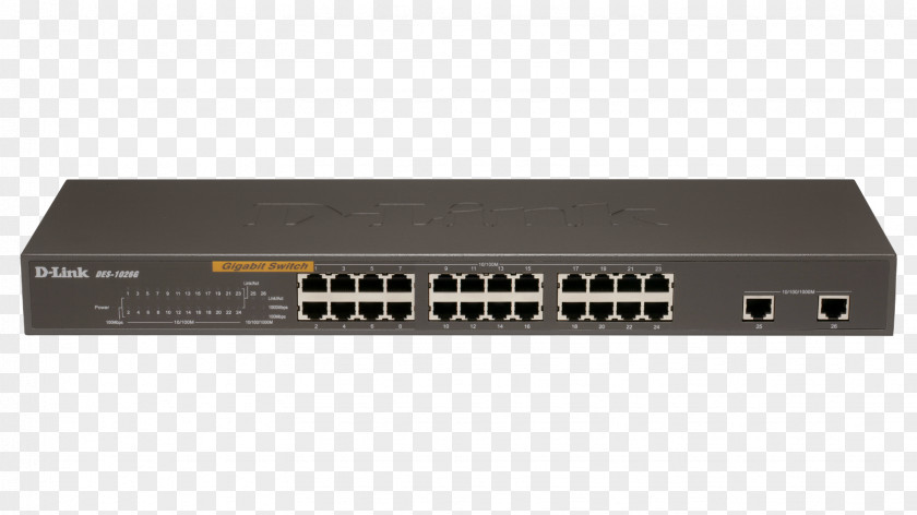 Switch Network D-Link Fast Ethernet Power Over Port PNG