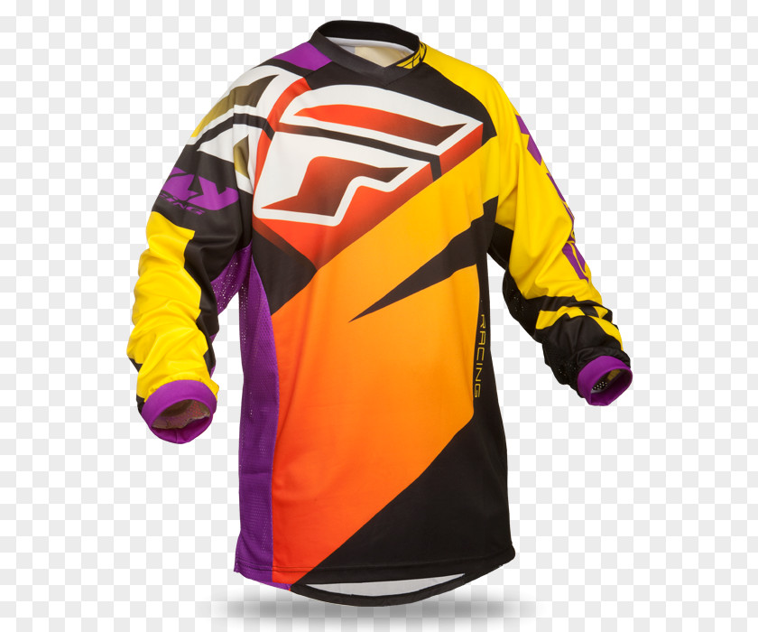 T-shirt Jersey Motocross Fly PNG