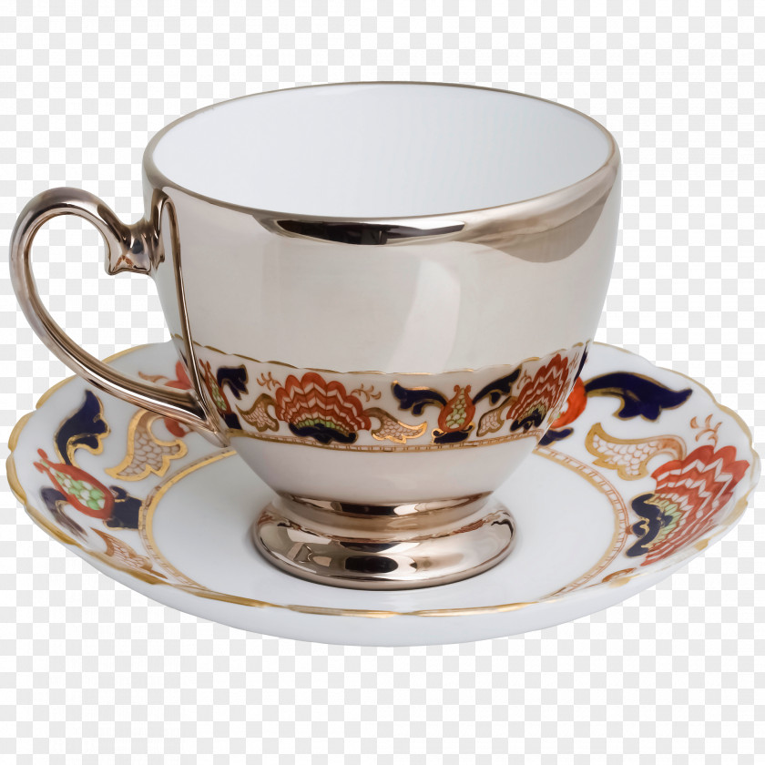 The Pregnant Woman Can Enjoy Gourmet Teacup Saucer Bone China Coffee PNG