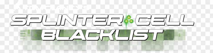Tom Clancy's Splinter Cell: Blacklist Xbox 360 Logo Video Game Ubisoft PNG