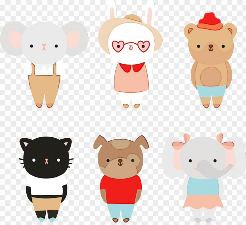 Animal Figure Cartoon Clip Art PNG