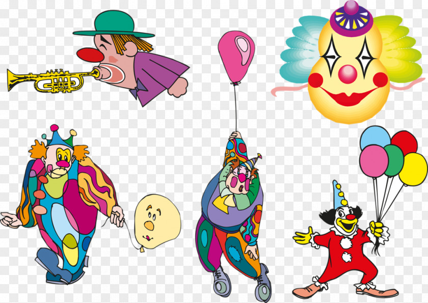 Clown Clip Art Illustration Yandex PNG