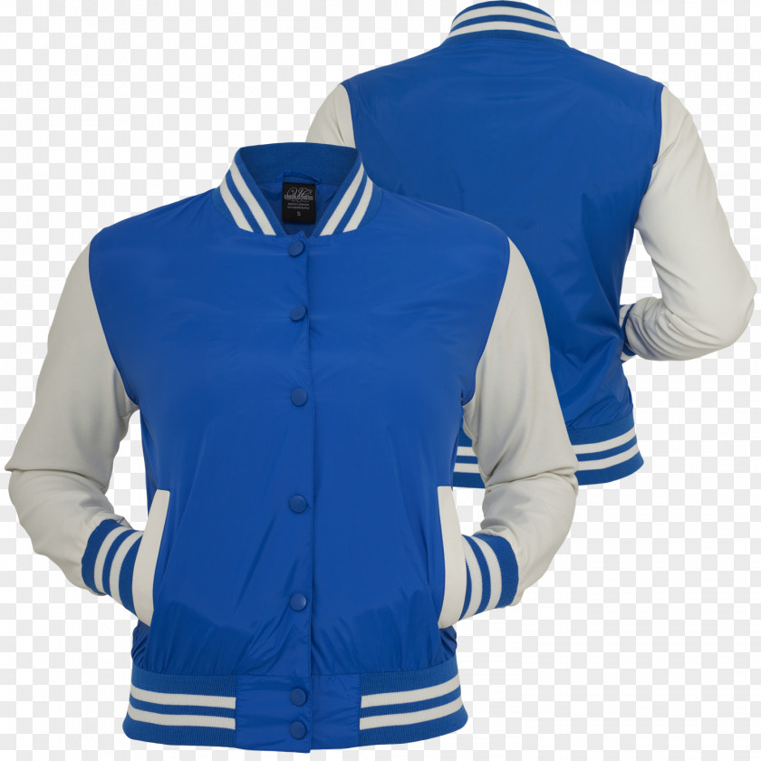 Jacket Hoodie Letterman Sleeve Coat PNG