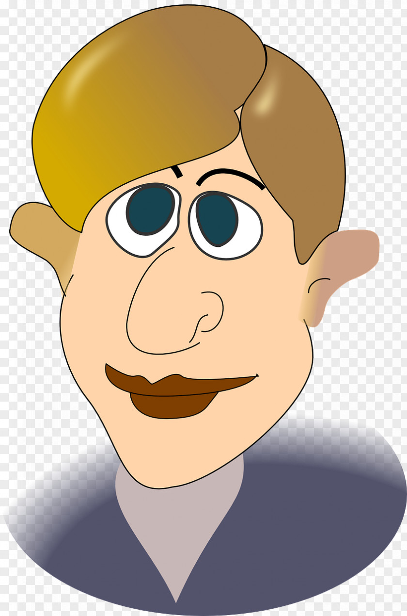 Man Portrait Clip Art PNG