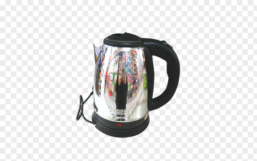 Stainless Steel Electric Kettle Hemisphere Electricity PNG