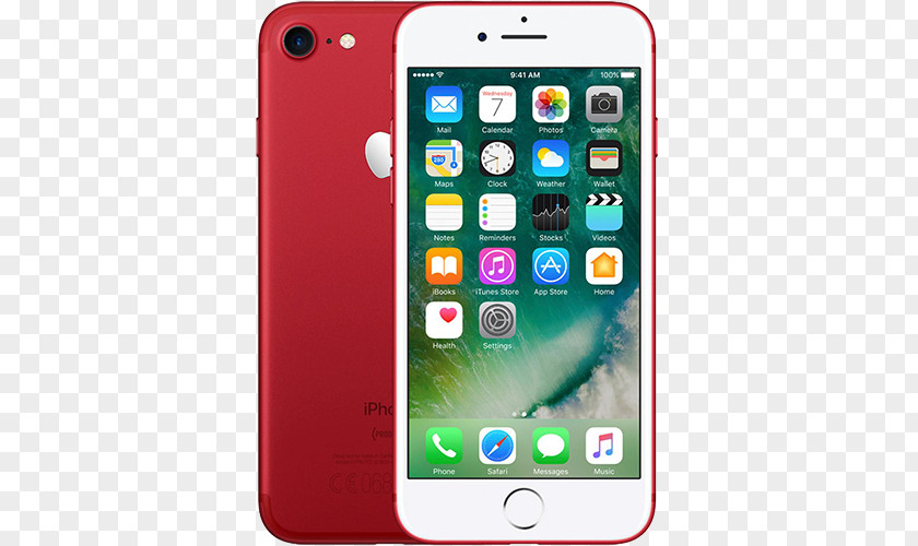 Black 128 GbIphone 7 Red Apple IPhone Plus Smartphone Refurbished 32GB PNG