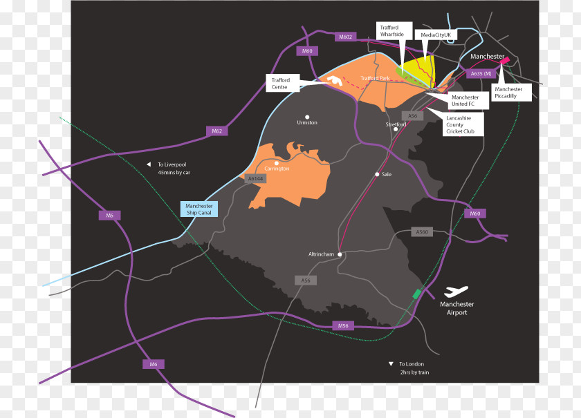 Business Manchester Airport City Centre Trafford Location Ship Canal PNG