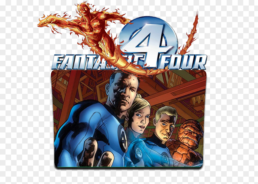 Fantastic Four Marvel Cinematic Universe Comics Comic Book PNG