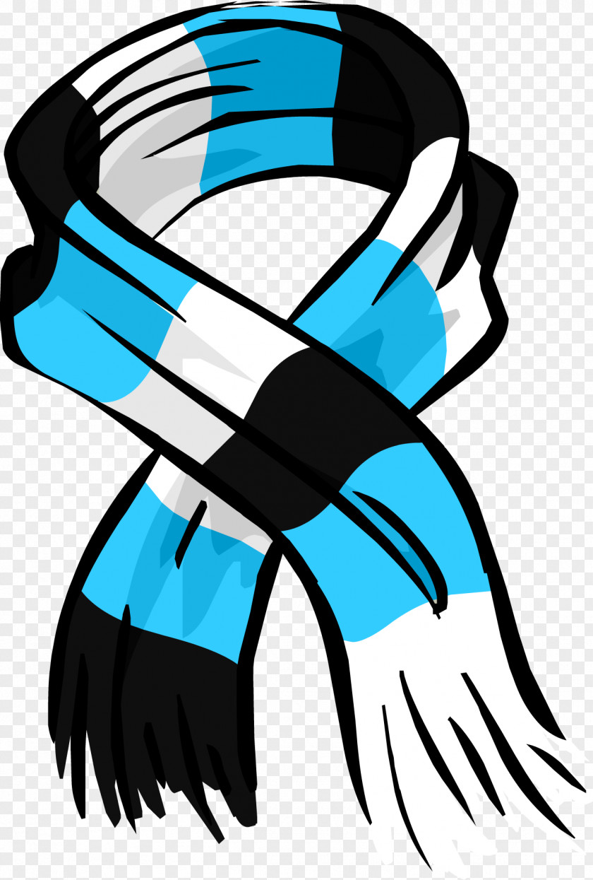 Scarf Club Penguin Blue Clip Art PNG