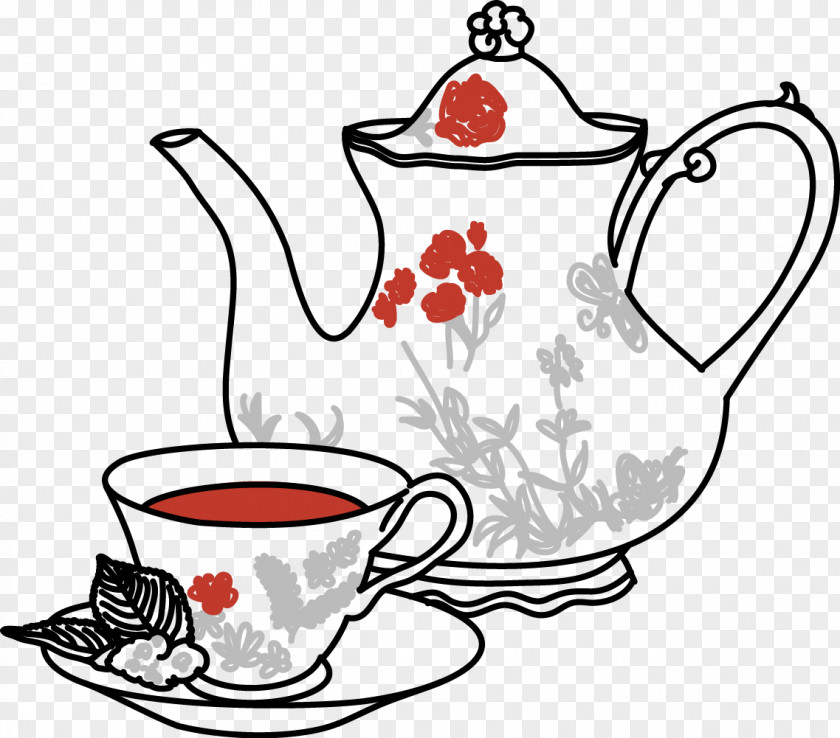 Tea Teapot Coffee Masala Chai Toast PNG