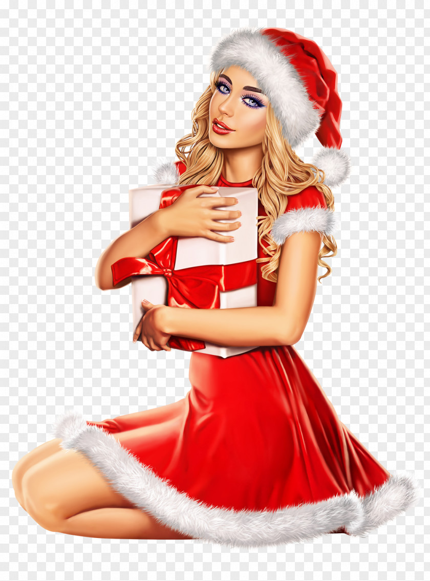 Christmas Eve Wig Santa Claus Drawing PNG