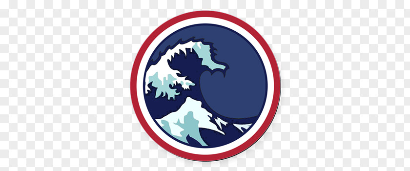 Emoji The Great Wave Off Kanagawa Sticker Sun On Lake PNG