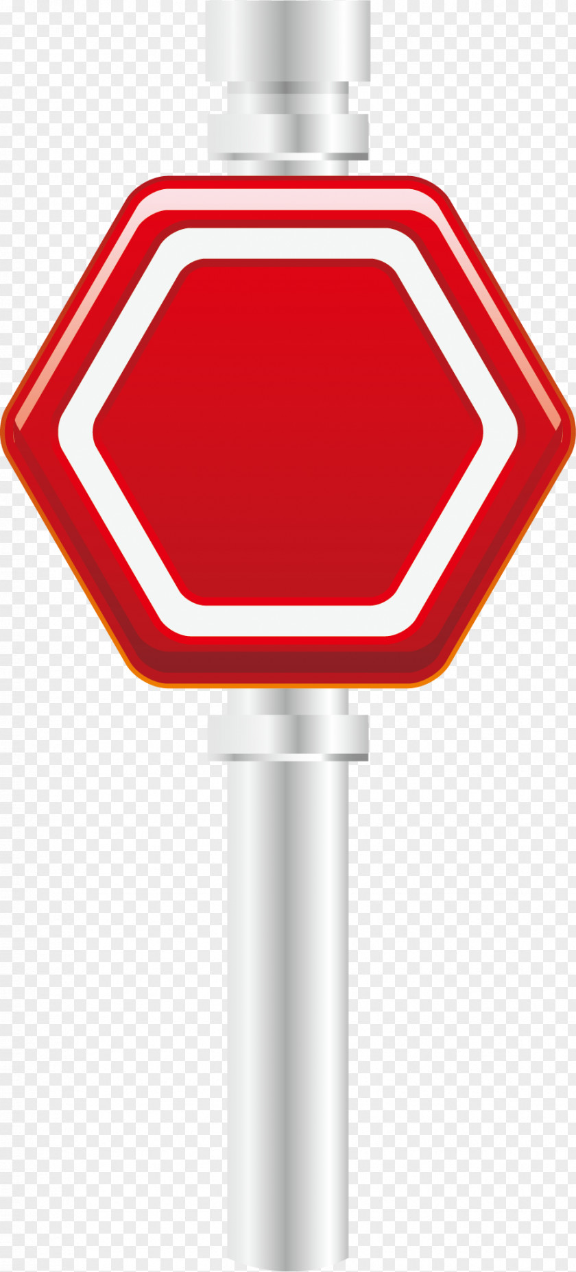 Red Position Flag Element Light Traffic Sign Illustration PNG