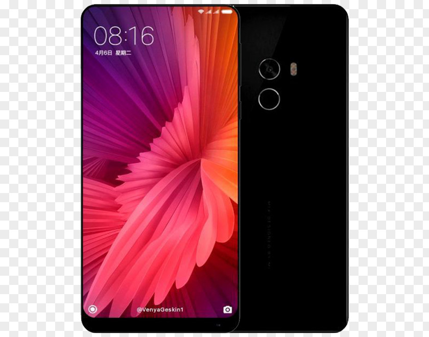 Xiaomi Mi Mix Mobile Frame MIX Note 2 Smartphone Telephone PNG