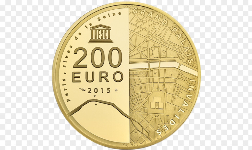 200 Euro Coins France 50 Note PNG