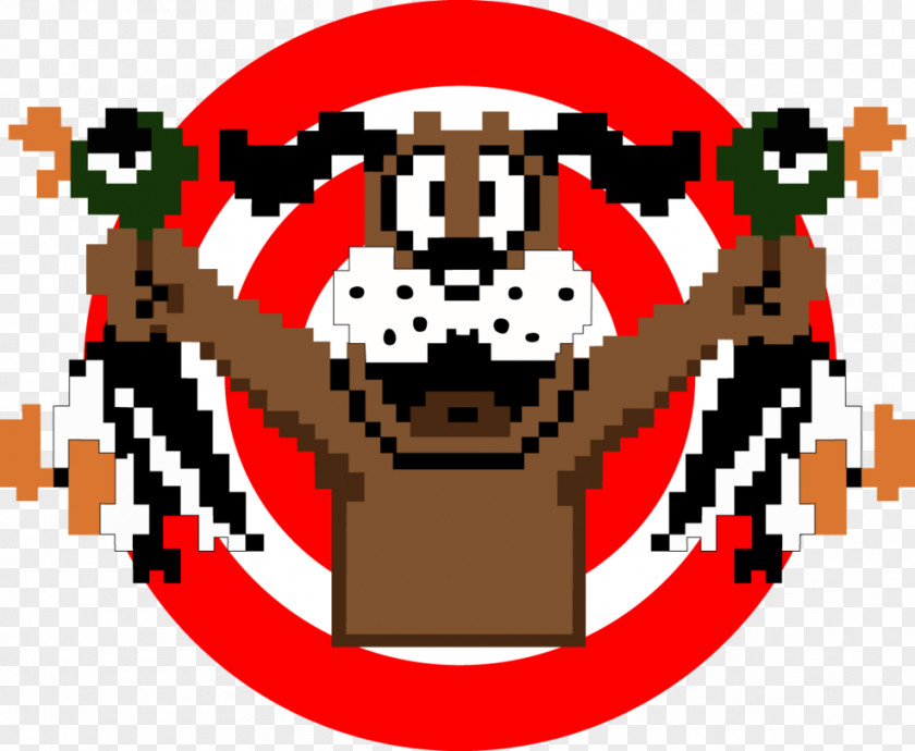 8 BIT Super Smash Bros. For Nintendo 3DS And Wii U Duck Hunt Dog PNG