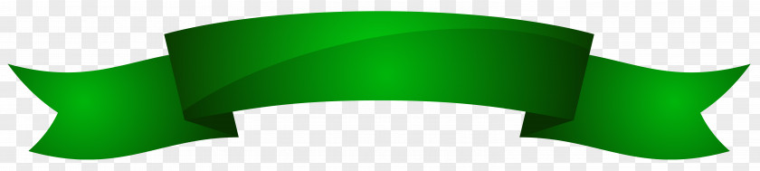 Green Banner Clipart Image Ribbon Color PNG
