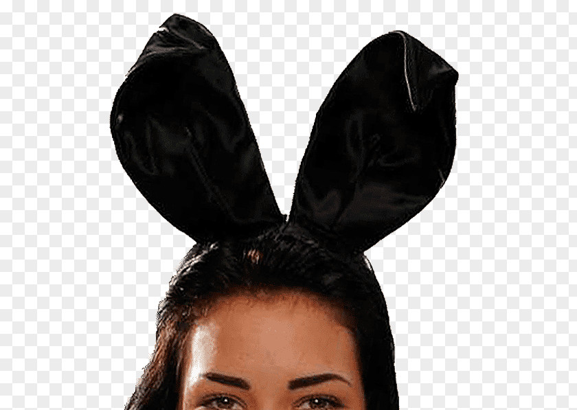 Leaping Bunny Logo Company Black Hair Clothing Accessories PNG
