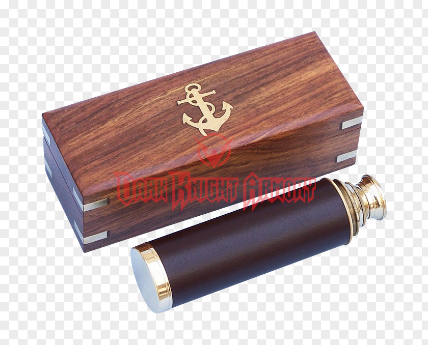 Ship Sea Captain Brass Telescope Copper PNG