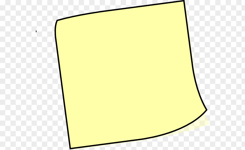 Sticky Notes Post-it Note Paper Clip Art PNG