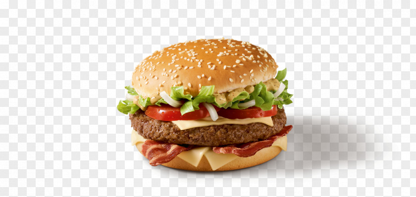 Tasty Food Big N' Bacon Hamburger McDonald's Mac Whopper PNG