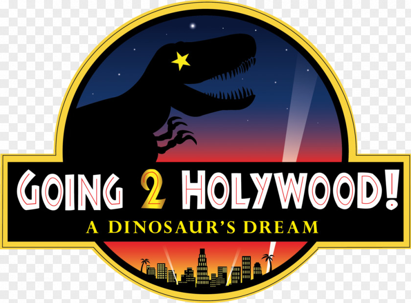 Dinosaur Logo Hollywood Brand PNG