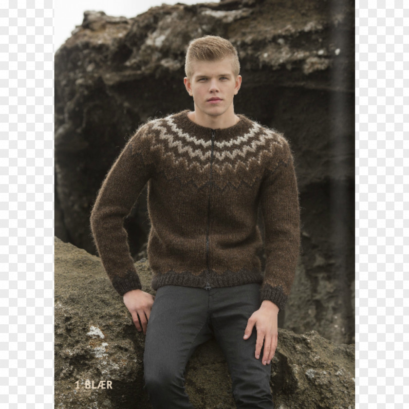 Male Pattern Baldness Cardigan Knitting Lopi Lopapeysa Sweater PNG