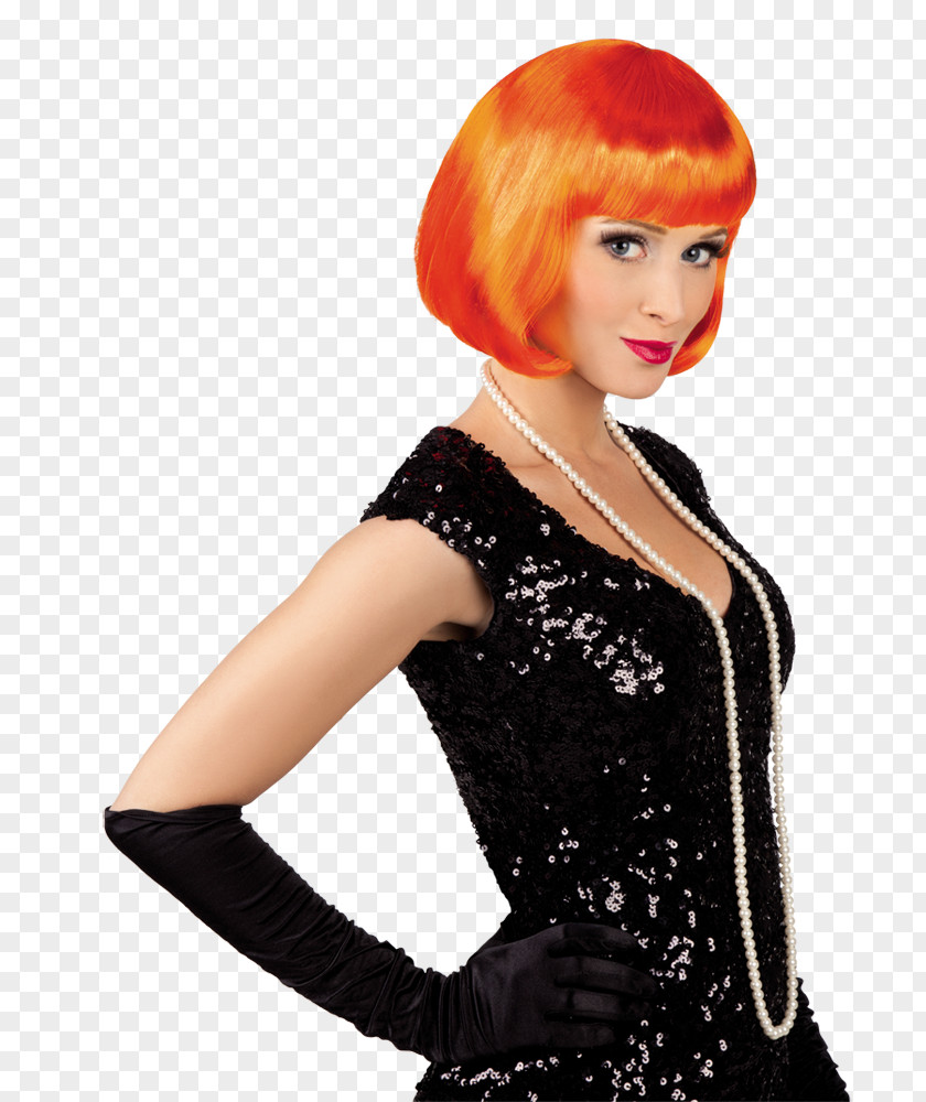 Party Wig Hairstyle Bob Cut Costume PNG