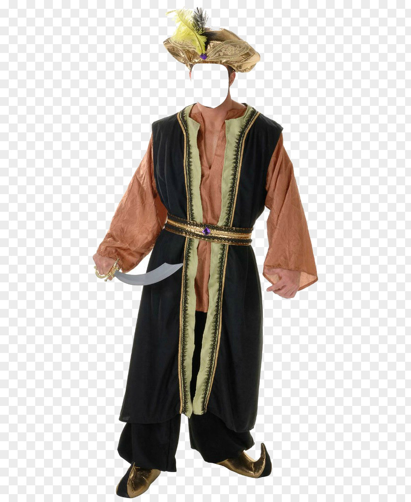 Shirt Halloween Costume Clothing Sultan Turban PNG