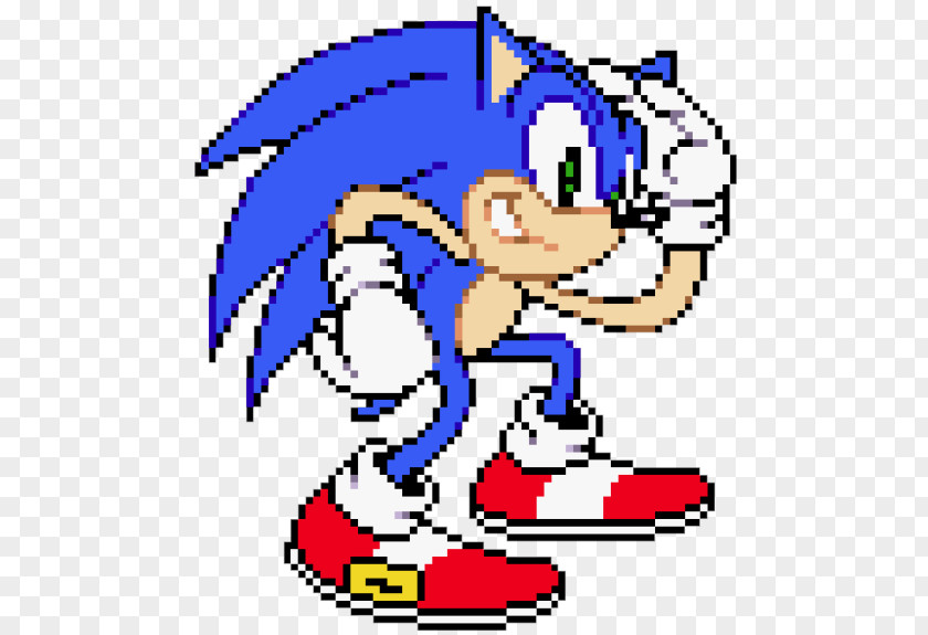 Sonic The Hedgehog Pixel Art Pocket Adventure Knuckles Echidna & Dash PNG