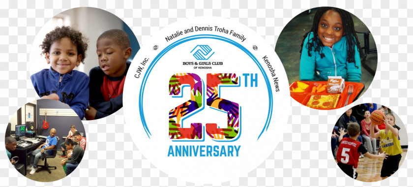 25 Anniversary Badge Plastic PNG
