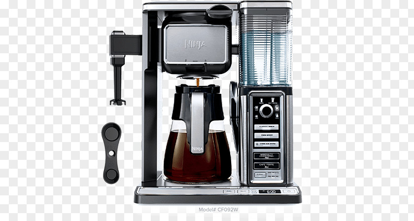 Coffee Bar Coffeemaker Cafe Espresso Ninja CF080 PNG