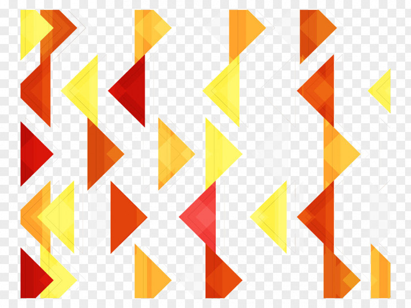 Colored Triangle Geometry PNG