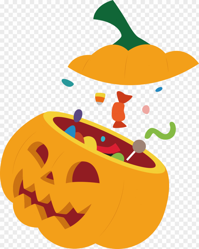 Decorative Squashes Vector Graphics Clip Art Image Halloween PNG