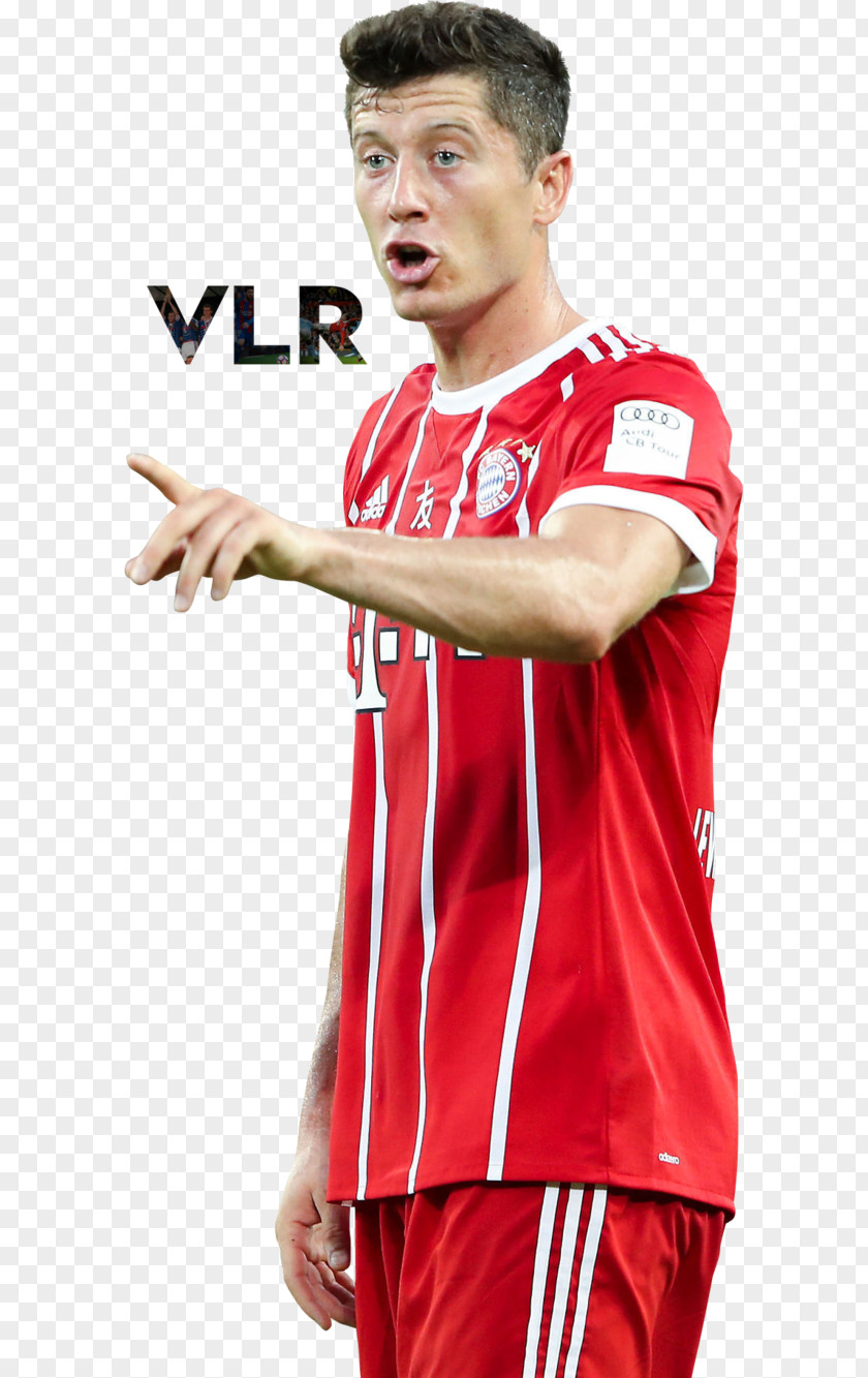 Football Robert Lewandowski FC Bayern Munich Player Jersey PNG