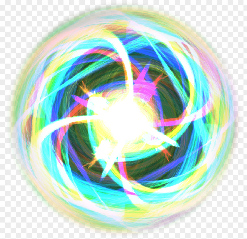 Light Sphere Circle Rainbow PNG