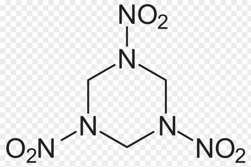 Rdx RDX Structural Formula Structure Chemical Detonation PNG