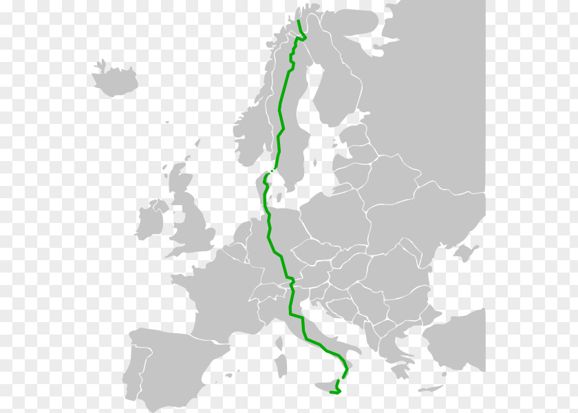 Road European Route E75 E20 E105 E45 E763 PNG