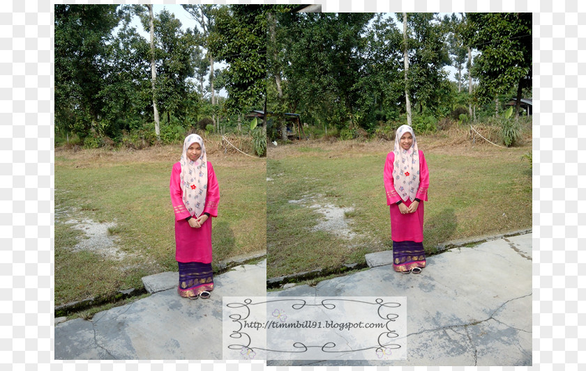 Aidilfitri Recreation Vacation Tree Pink M PNG